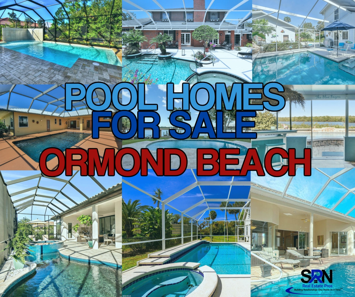 Homes For Sale With Pools In Ormond Beach Florida Daytona Beach